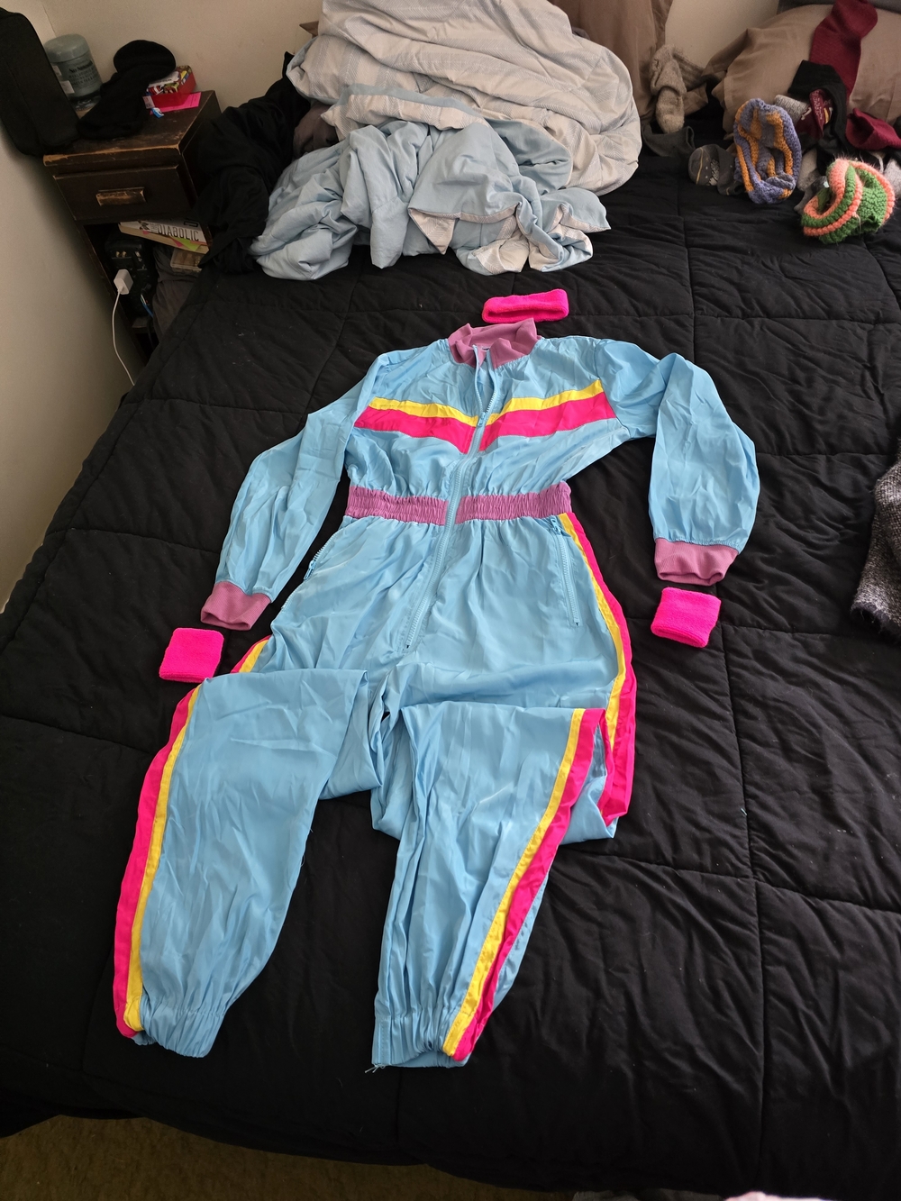 Spirit Pink and Aqua Colorblock Jacket